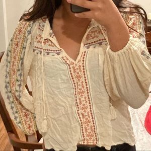 American eagle loose blouse